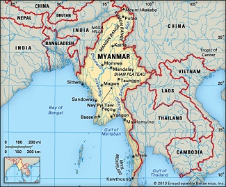 Geography of Myanmar
